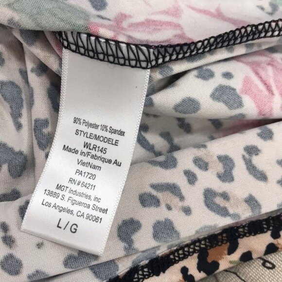 In Bloom by Jonquil Leopard&Floral Print Top - Picture 5 of 7